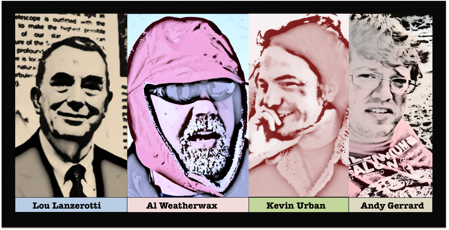 My current band of authors: The Hydromagnetix